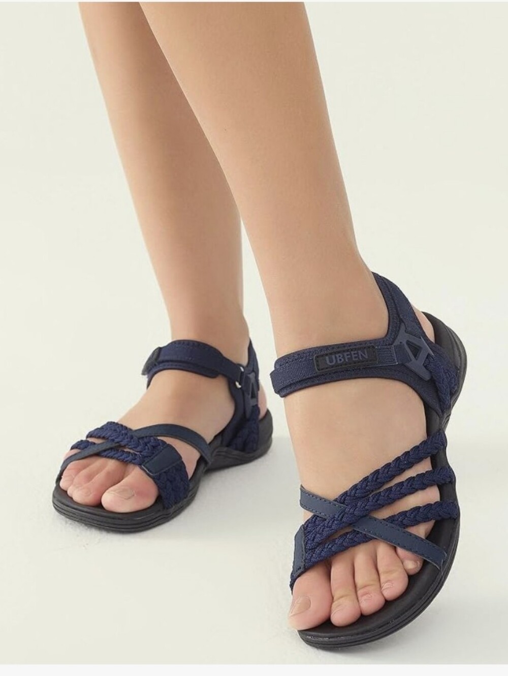 UBFEN Womans Hiking Strappy Sandals S1707